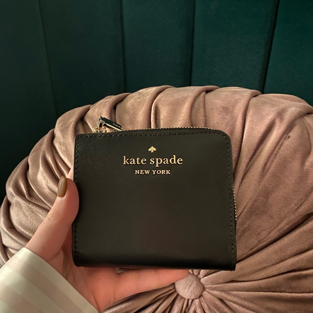 Small black Kate Spade wallet